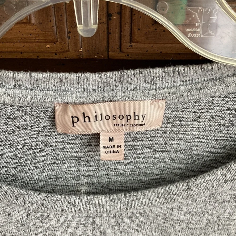 Philosophy Sweater with Bell Sleeves - Picture 3 of 8